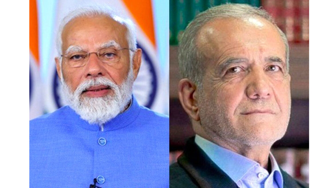India PM Modi congratulates Iran’s Pezeshkian on election win